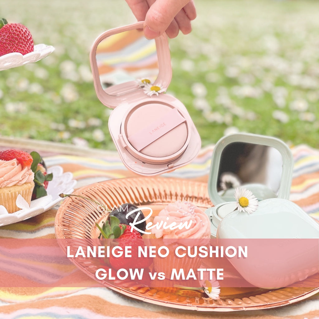 Laneige Neo Cushion : Glow vs Matte