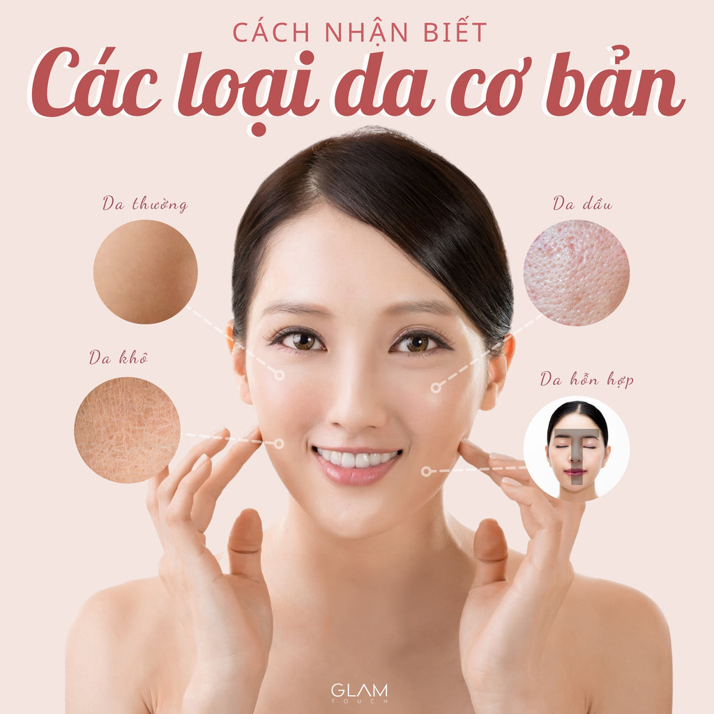 Cách Nhận Biết Các Loại Da Cơ Bản