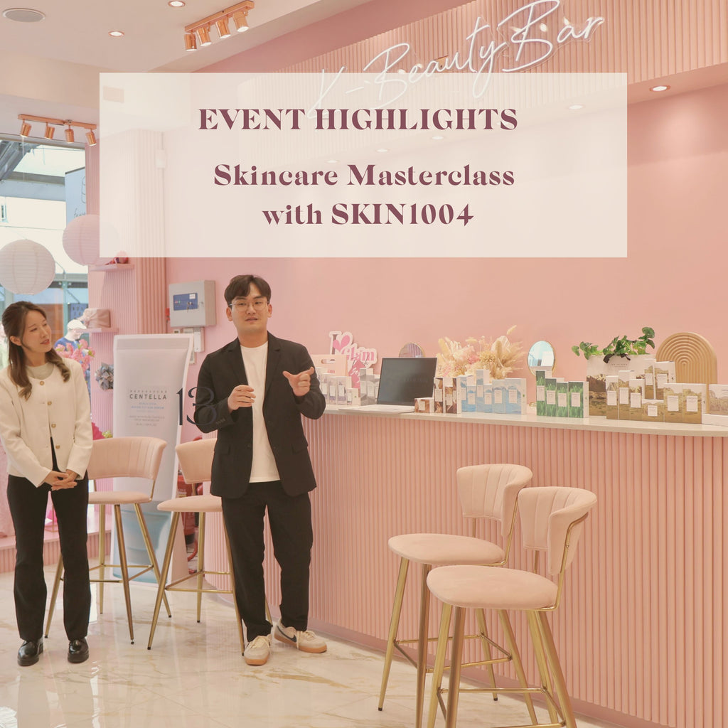 Skincare Masterclass: Glam Touch K Beauty Store Shines with Skin1004 Event: A Recap of Highlights