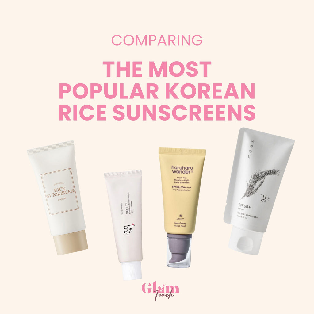 A Comparative Guide to the Most Popular Korean Rice Sunscreens