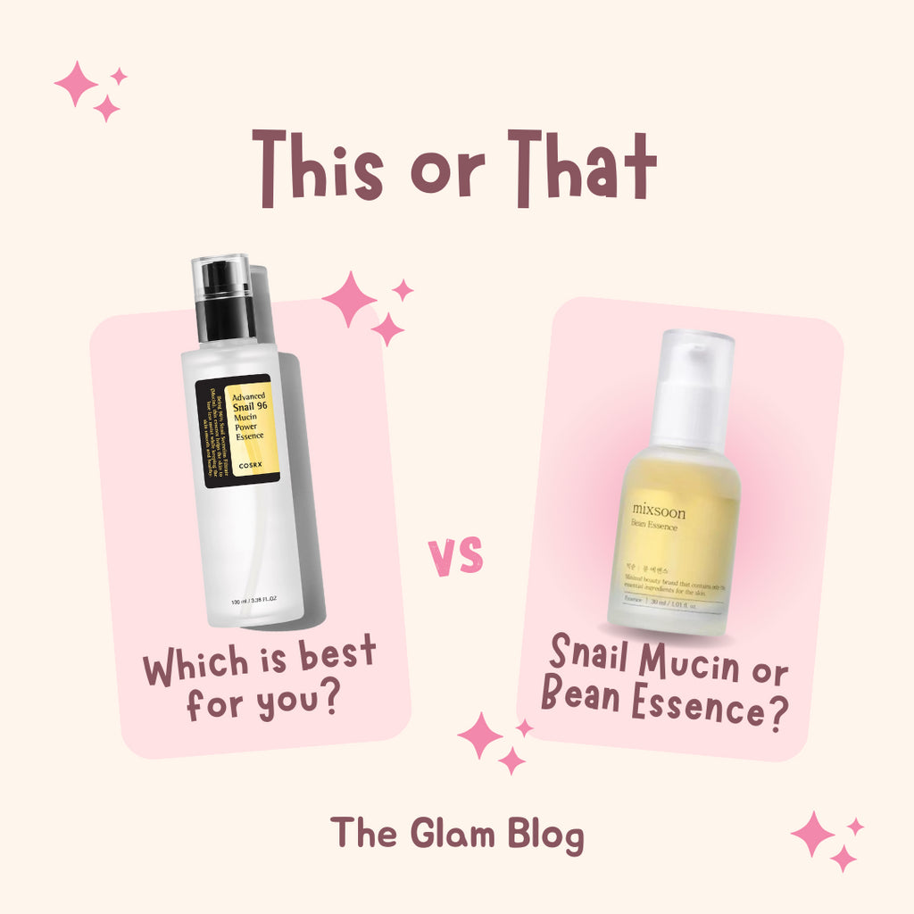 The Battle of Viral Korean Essences: Snail Mucin Essence Vs. Mixsoon Bean Essence
