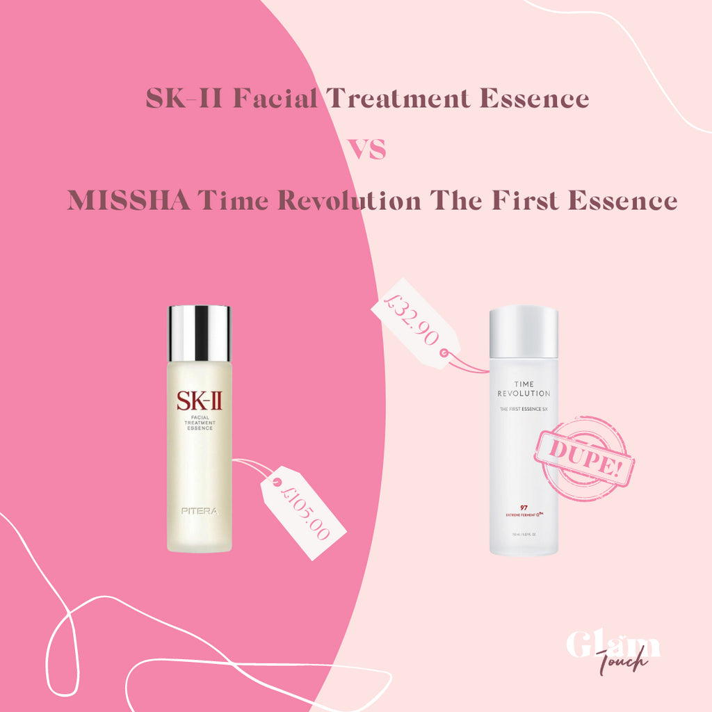 Missha Time Revolution The First Essence vs SK-II Facial Treatment Essence