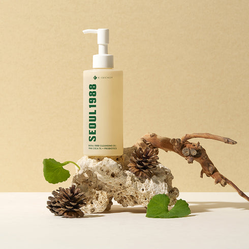 K-Secret SEOUL 1988 Cleansing Oil : Pine Cica 1% + Probiotics 200ml