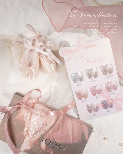 Aurora Queen Glitter Gel Polish - Toe Shoes Collection (8 Colors)