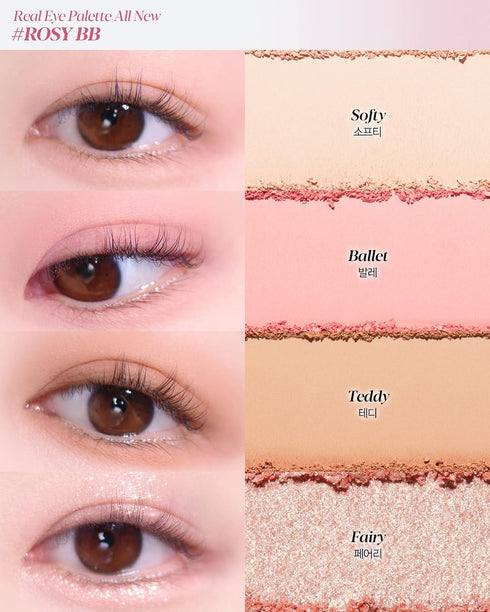 Espoir Real Eye Palette All New Rosy