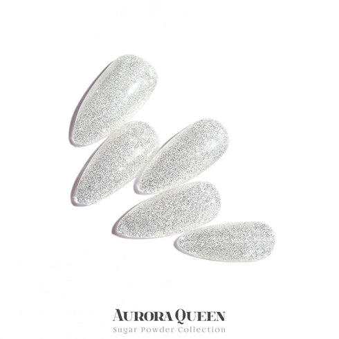 Aurora Queen Glitter Gel Polish - Sugar Powder (8 Colors)