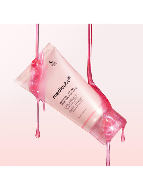 Medicube PDRN Pink Caffeine Night Wrapping Mask 75ml