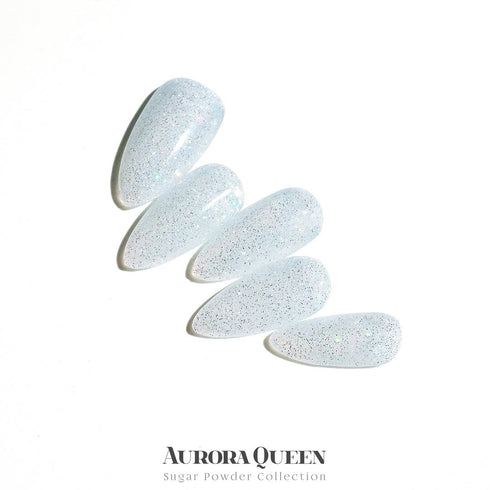 Aurora Queen Glitter Gel Polish - Sugar Powder (8 Colors)