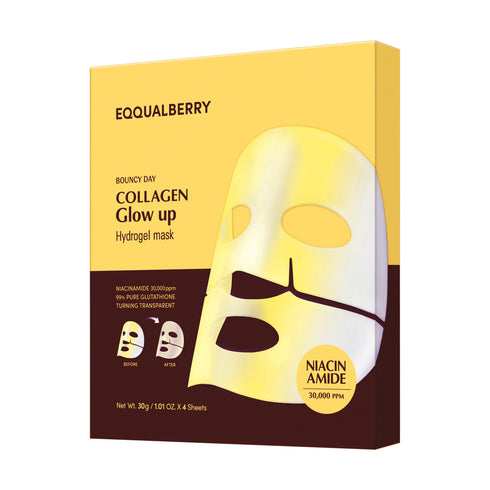 Eqqualberry Collagen Glow Up Hydrogel Mask
