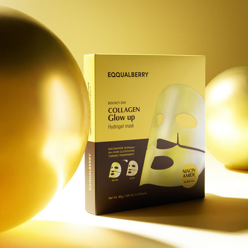 Eqqualberry Collagen Glow Up Hydrogel Mask