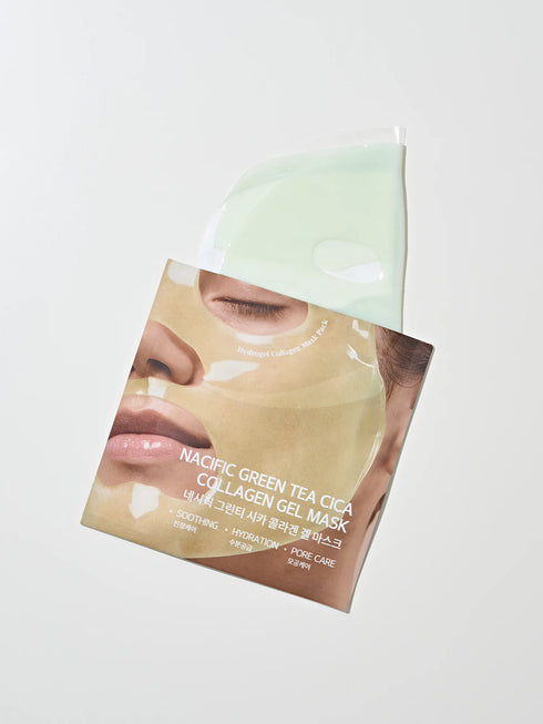 Nacific Green Tea Cica Collagen Gel Mask