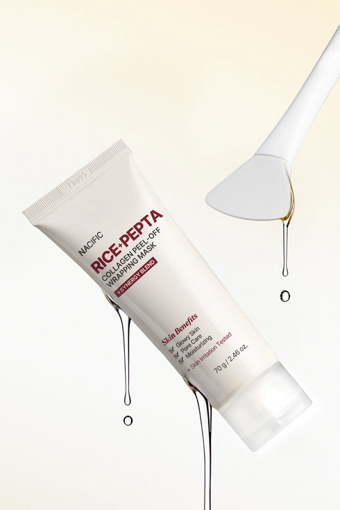 Nacific Rice Pepta Collagen Peel-off Wrapping Mask 70g