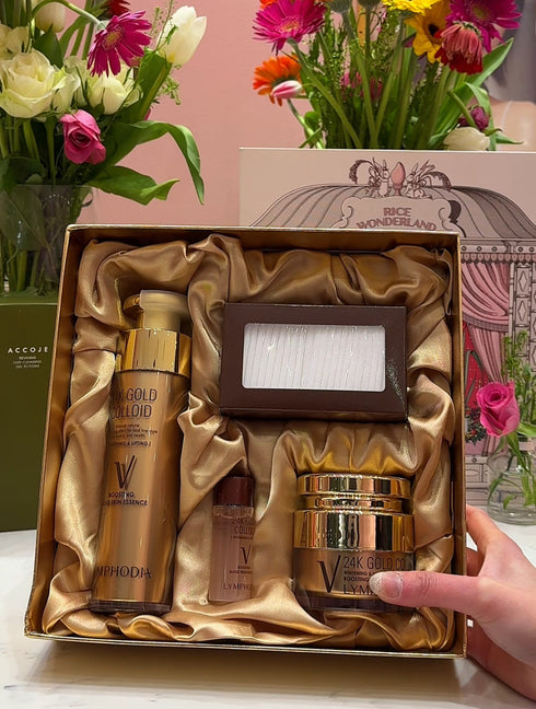 Hisol Boosting Gold Skin Care Set (exp 07/2026)