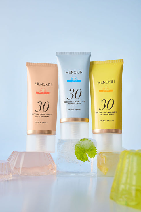 Menokin 30 Seconds Glow & Clear Gel Sunscreen