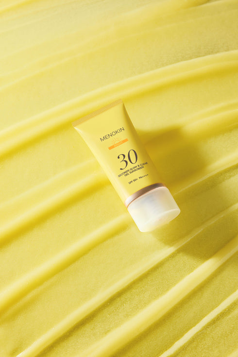 Menokin 30 Seconds Glow & Clear Gel Sunscreen