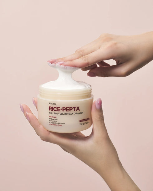 Nacific Rice Pepta Collagen Gelato Pack Cleanser 150g