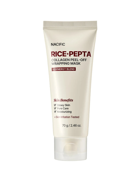 Nacific Rice Pepta Collagen Peel-off Wrapping Mask 70g
