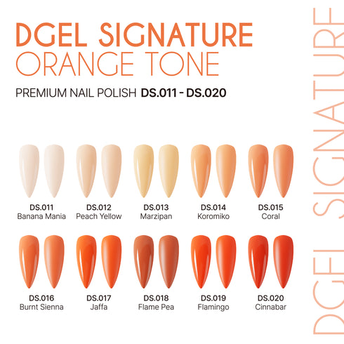 DGEL Signature Color Gel Orange Tone