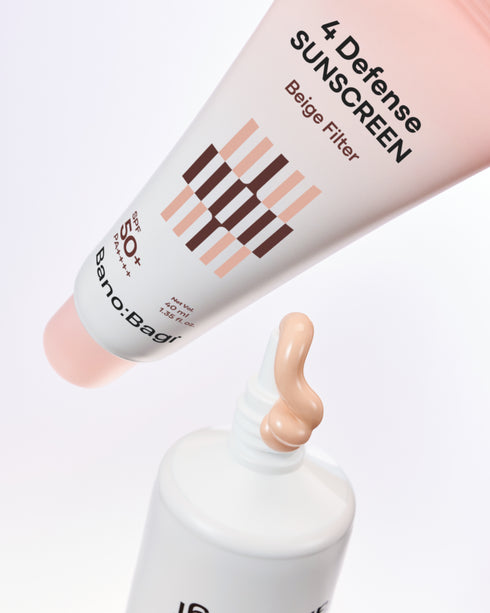 Banobagi 4 Defense Beige Filter Sunscreen SPF 50+ PA++++ (40ml)