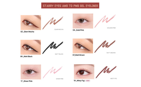 Lilybyred Starry Eyes Am9 to Pm9 Gel Eyeliner