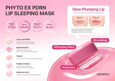 MediPeel Phyto Ex PDRN Melting Glow Lip Sleeping Mask 11g