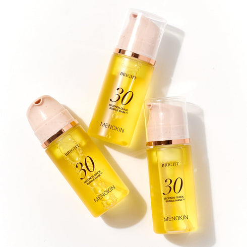 Menokin 30 Seconds Quick Bubble Mask BRIGHT 95ml