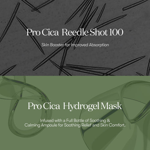 VT Cosmetics Pro Cica Reedle Shot 100 2-step Mask Hydrogel Mask