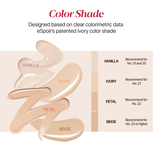 ESPOIR Velvet Fluid Foundation