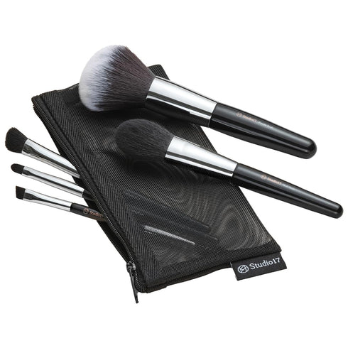 STUDIO17 Portable Makeup Brush Set 5pcs