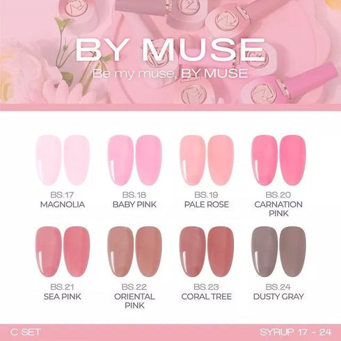 By Muse Syrup Jelly Gel Polish - C Set