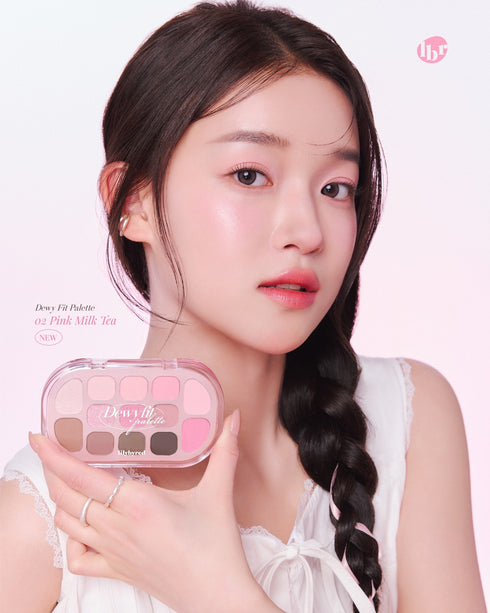 Lilybyred Dewy Fit Palette 02 Pink Milk Tea