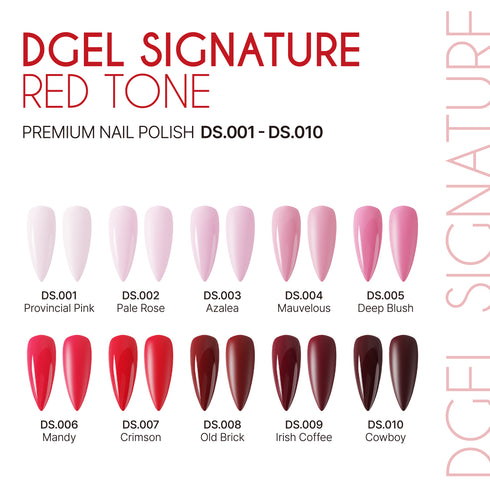DGEL Signature Color Gel Red Tone