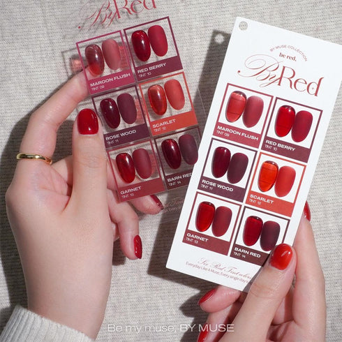 By Muse Tint Jelly Gel Polish – By Red
