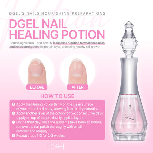 DGEL Healing Potion - Nail Strengthener 12ml