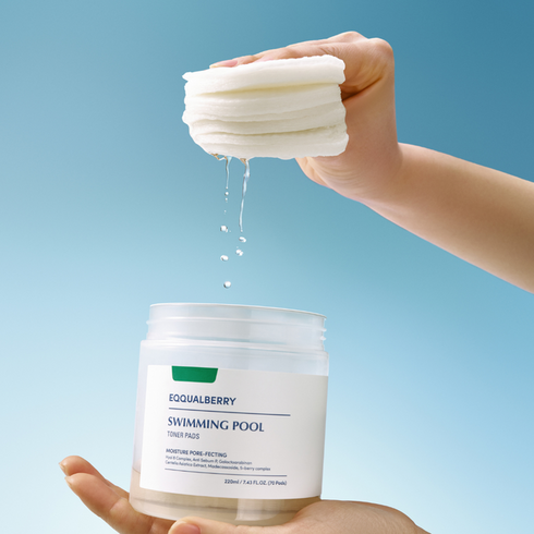 Eqqualberry Swimming Pool Toner Pads 220ml (70 Pads)