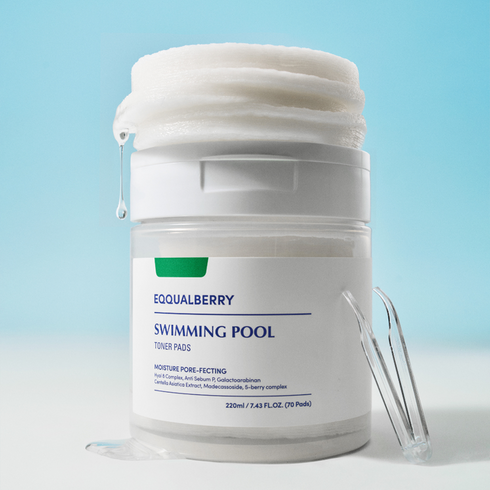 Eqqualberry Swimming Pool Toner Pads 220ml (70 Pads)