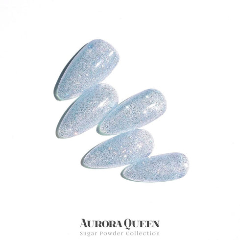 Aurora Queen Glitter Gel Polish - Sugar Powder (8 Colors)