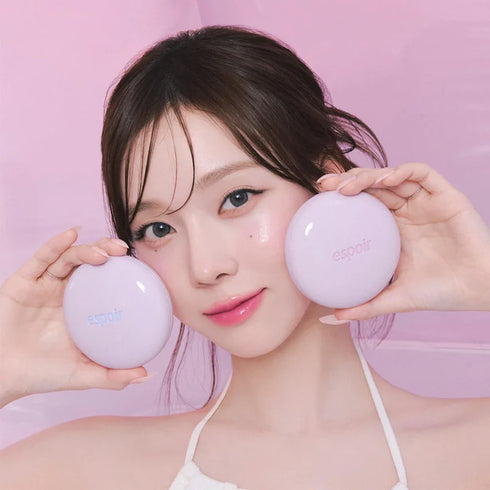 Espoir Dewlike Jello Tone Up Cushion Set #Snow Blue