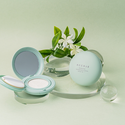 Accoje Protective Moisture Sun Cushion SPF50+ PA++++