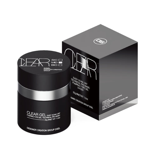DGel Pumping Clear Gel Mid 30g (Overlay and Base)