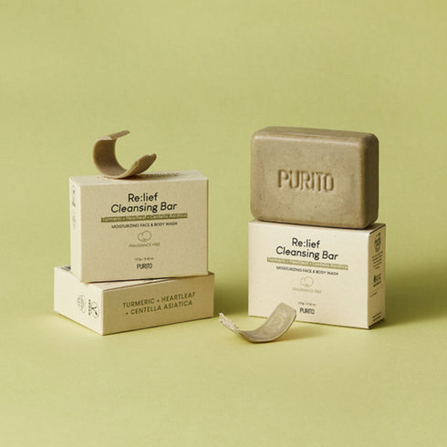 Purito Re:lief Cleansing Bar 100g