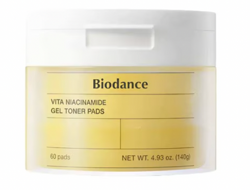 Biodance Vita Niacinamide Gel Toner Pads (60 Pads)