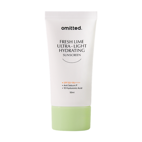Omitted Fresh Lime Ultra-Light Hydrating Sunscreen 50ml