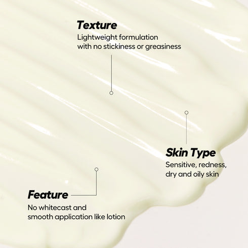 Omitted Fresh Lime Ultra-Light Hydrating Sunscreen 50ml