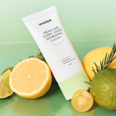 Omitted Fresh Lime Ultra-Light Hydrating Sunscreen 50ml