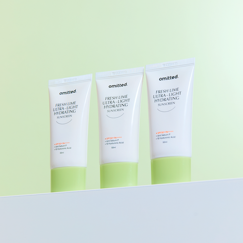Omitted Fresh Lime Ultra-Light Hydrating Sunscreen 50ml
