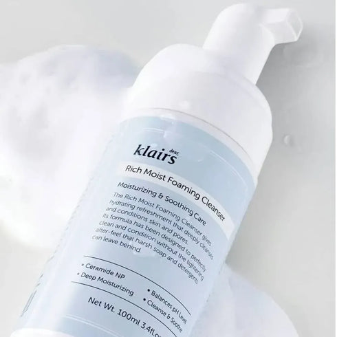 Dear, Klairs Rich Moist Foaming Cleanser 100ml