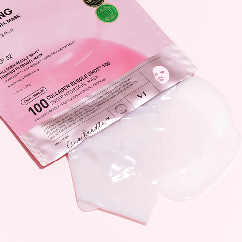 VT Cosmetics Collagen Reedle Shot 100 2-step Mask Hydrogel Mask
