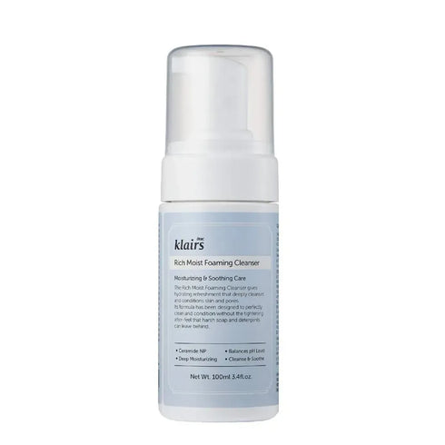 Dear, Klairs Rich Moist Foaming Cleanser 100ml
