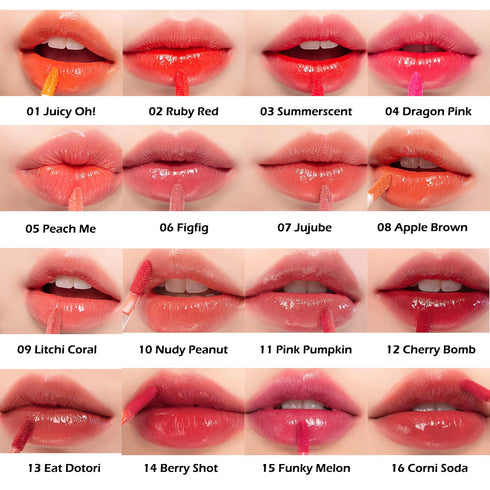 Romand Juicy Lasting Tint - 16 Colours